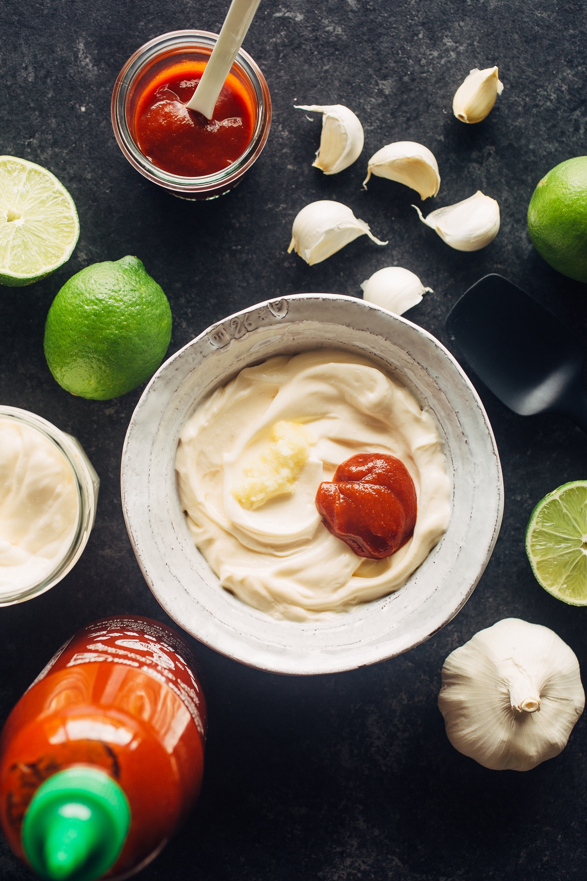 Making Aioli