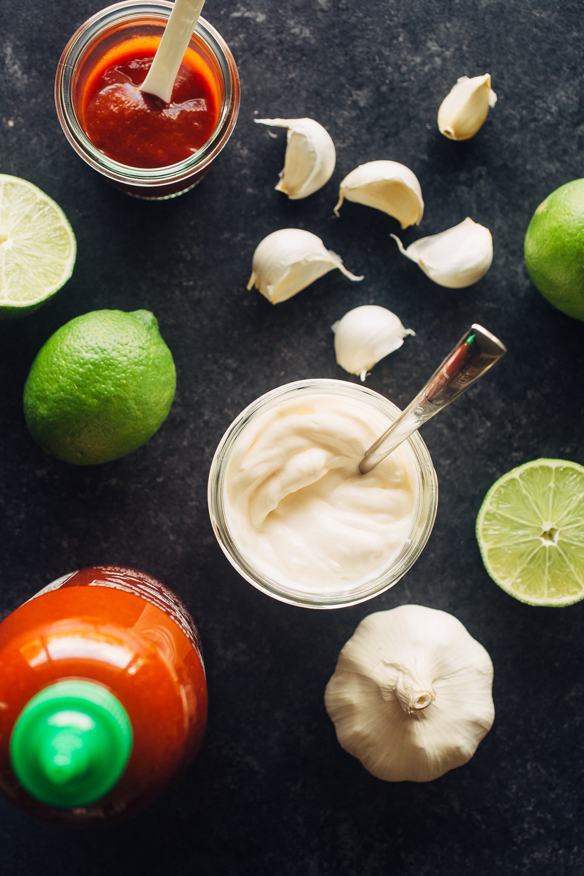 Sriracha Aioli Ingredients