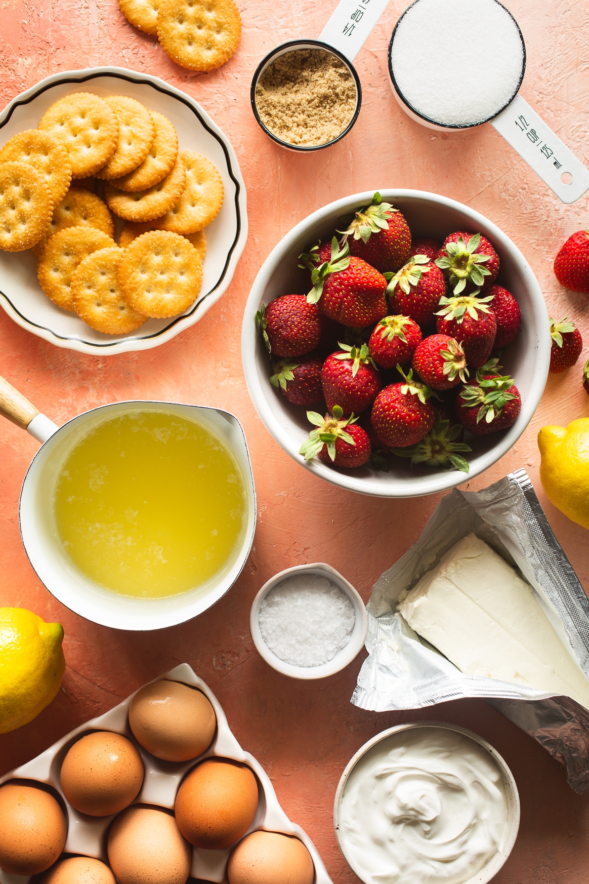 Strawberry Cream Cheese Pie Ingredients