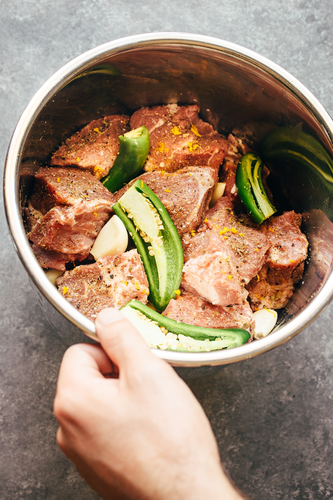 Making Carnitas