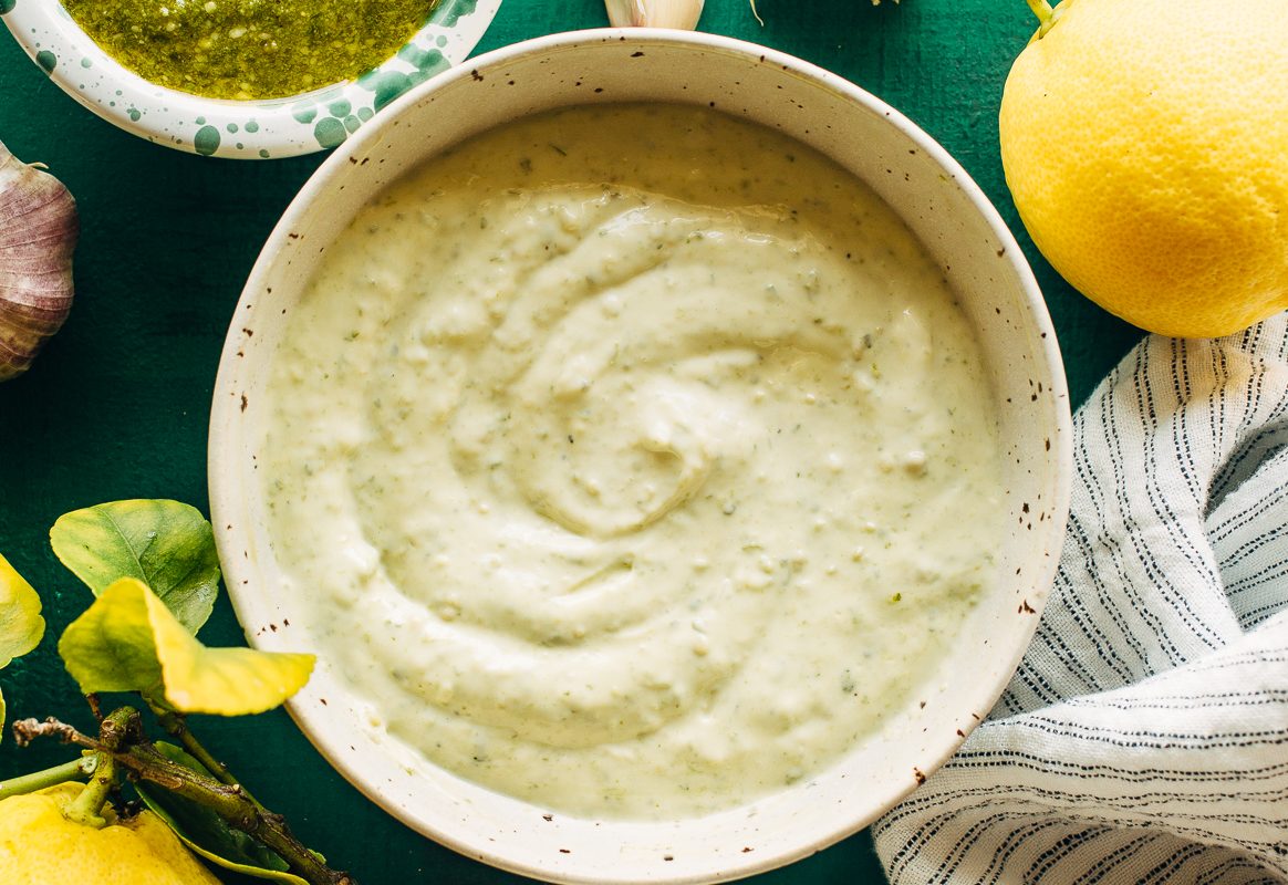 Pesto Aioli Recipe