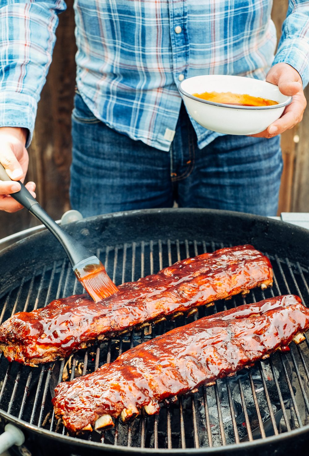 Pork Ribs on the Grill