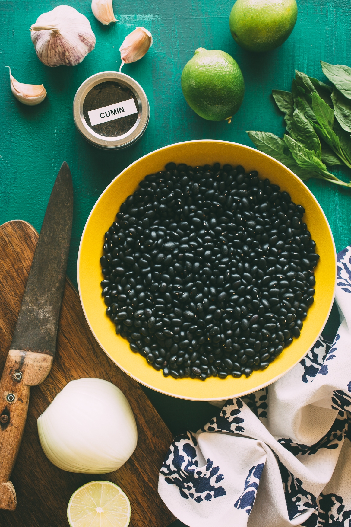 Slow Cooker Black Beans Ingredients