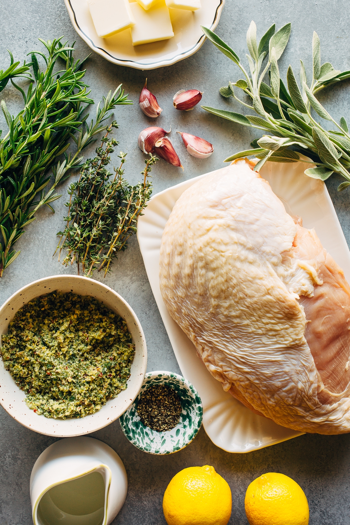 Herb-Roasted Turkey Breast Ingredients