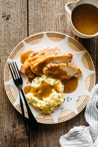 Turkey, Gravy and Mashed Potatoes