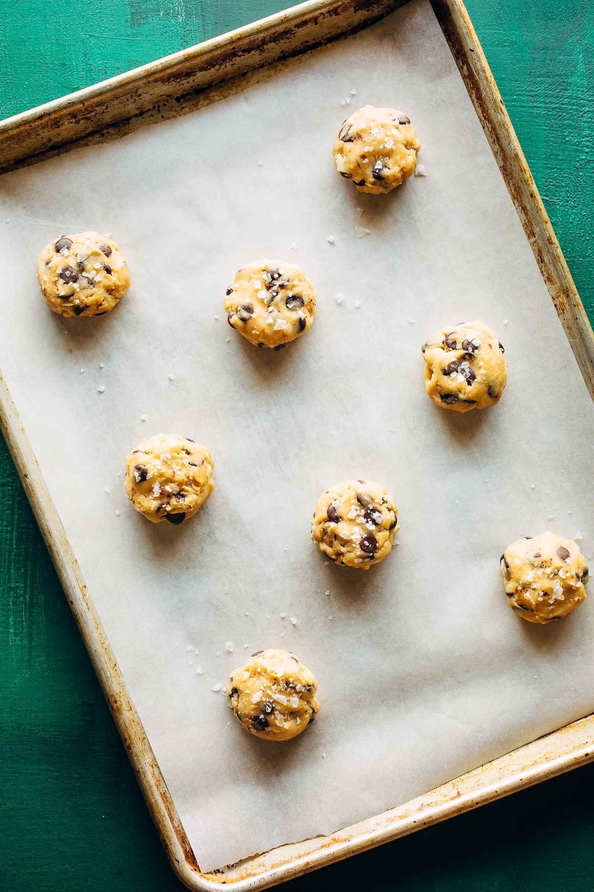 Cookies on a Baking Sheet