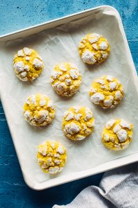 Lemon Crinkle Cookies Recipe