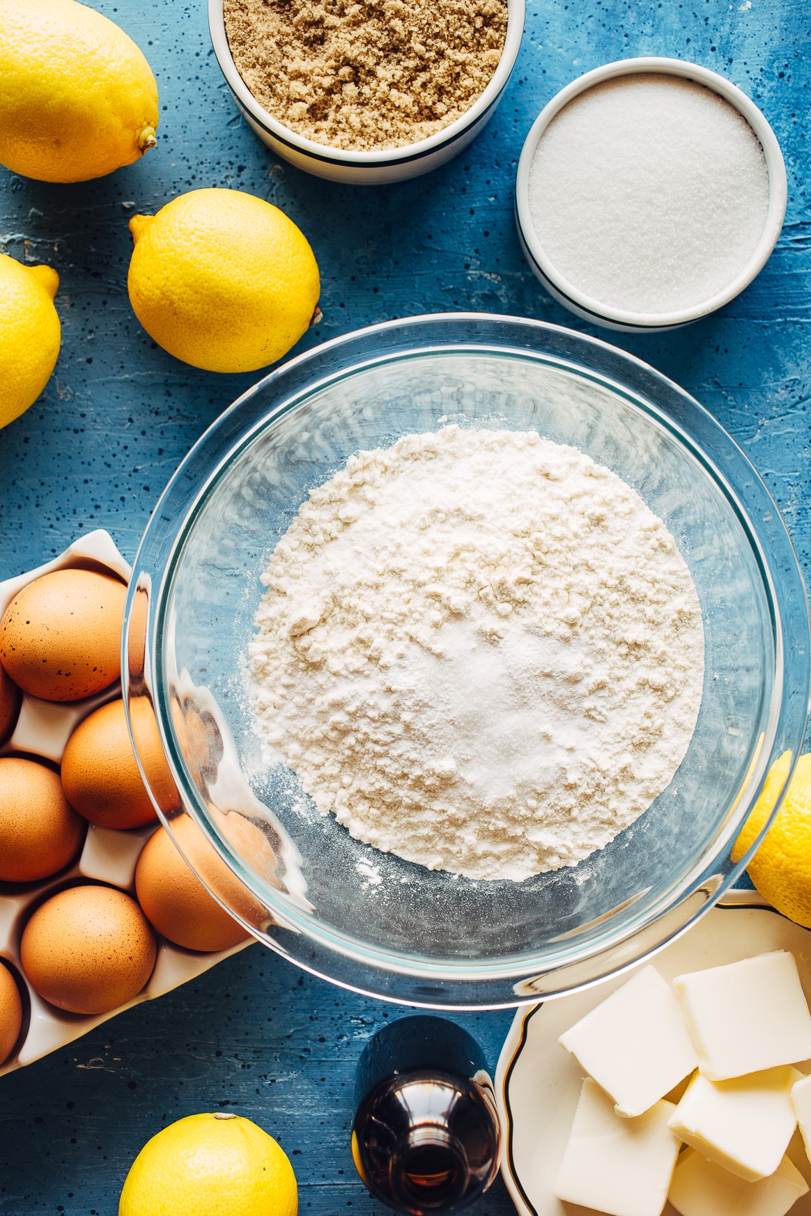 Lemon Crinkle Cookie Ingredients