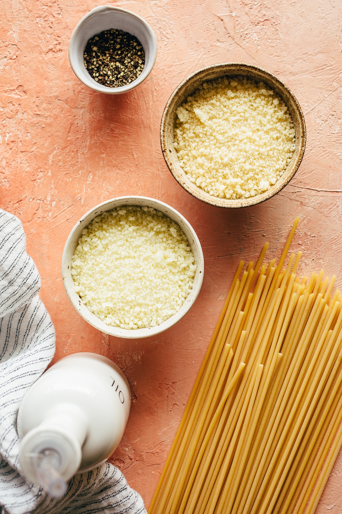 Cacio e Pepe Ingredients