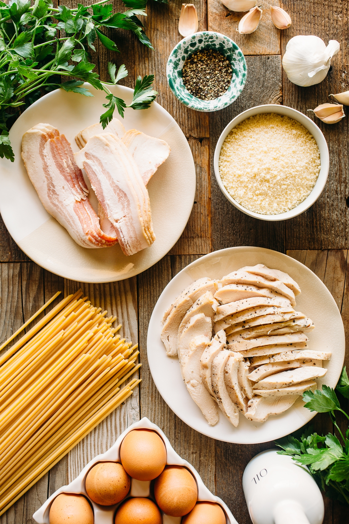 Chicken Carbonara Ingredients