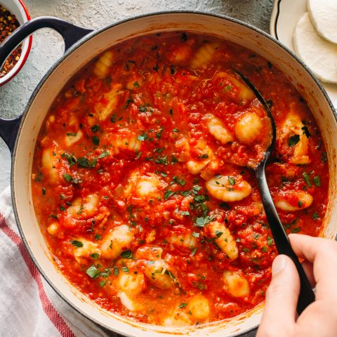 Gnocchi with Tomato Sauce