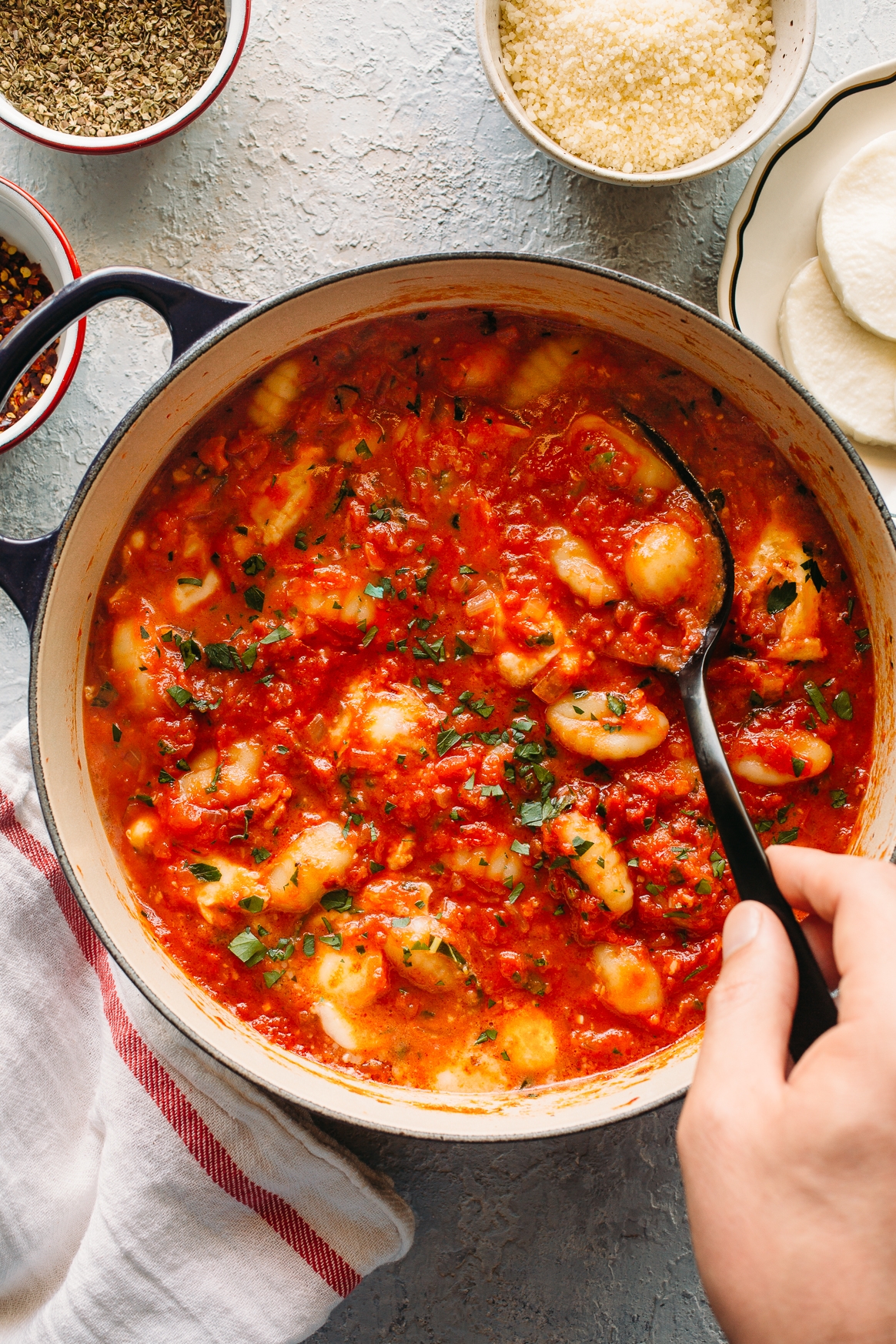 Gnocchi with Tomato Sauce