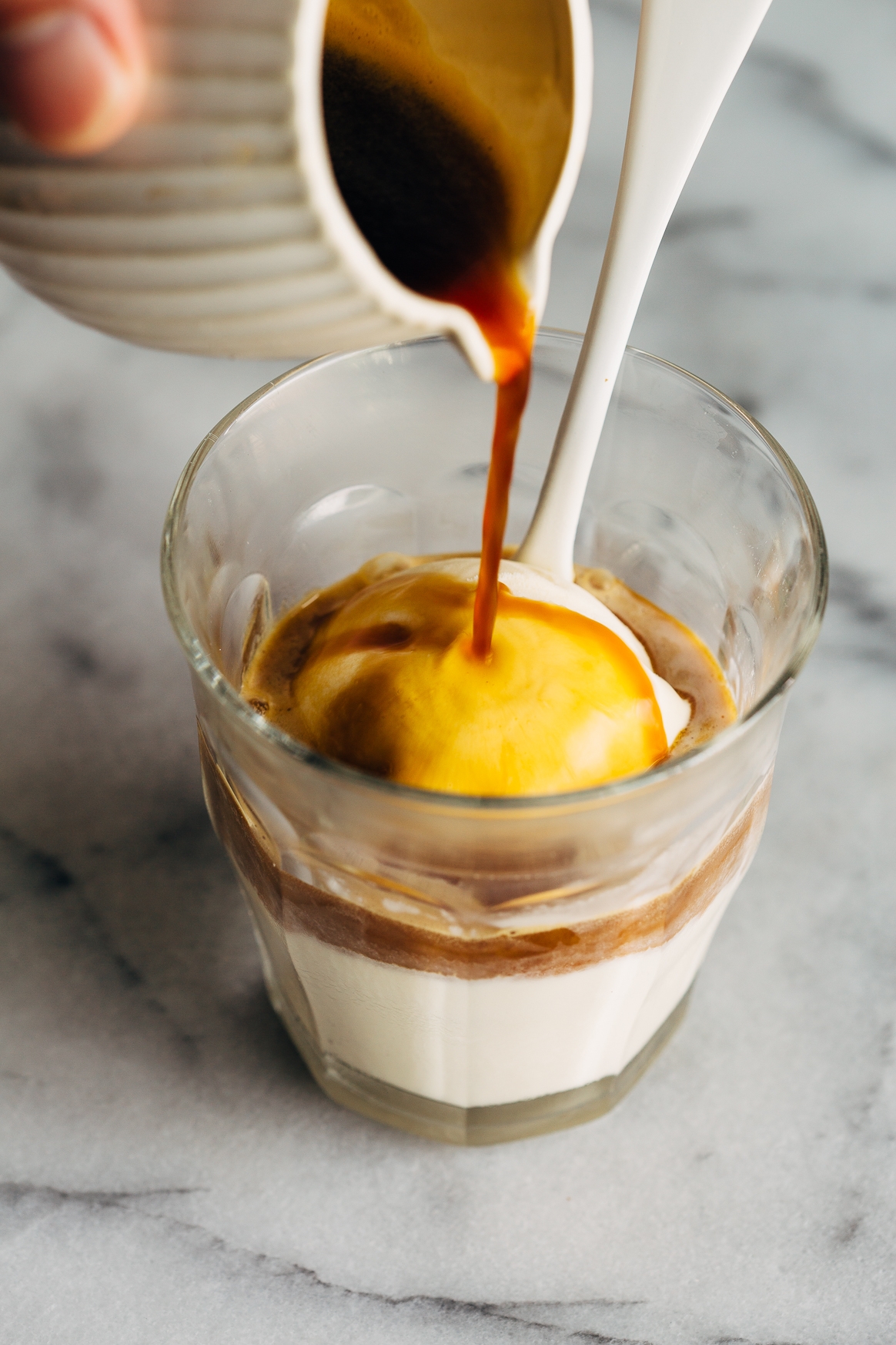 Pouring Espresso