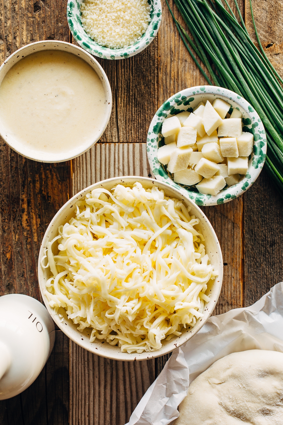 Alfredo Pizza Ingredients