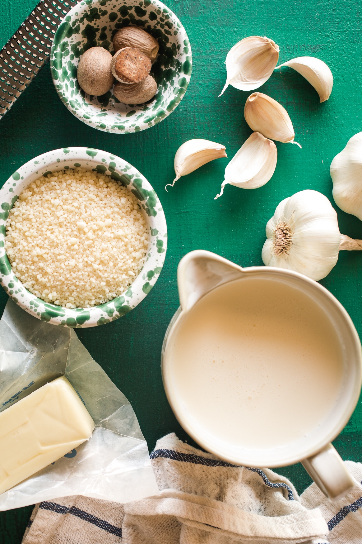Ingredients for Alfredo Sauce