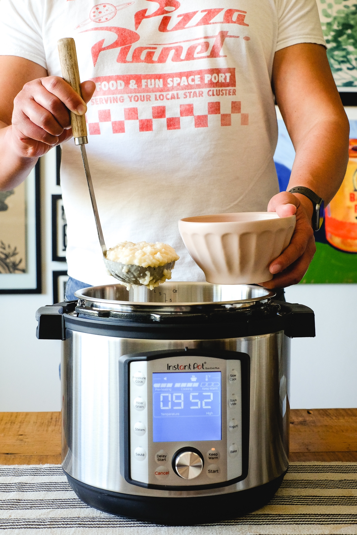Scooping Risotto