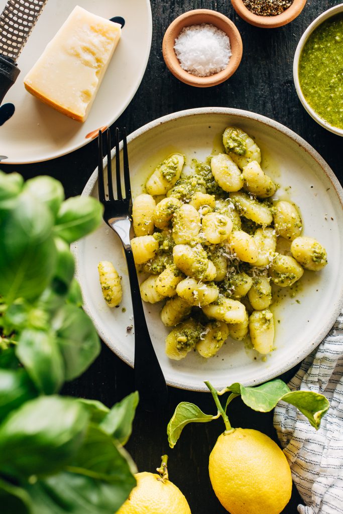 Easy Pesto Gnocchi Recipe (Plus A Leveled Up Version!) Kitchen Konfidence