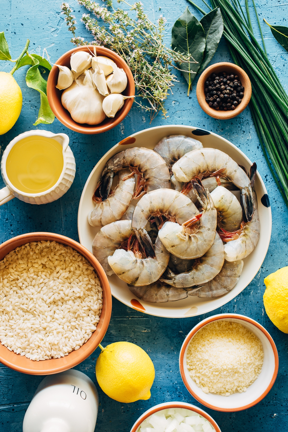 Shrimp Risotto Ingredients