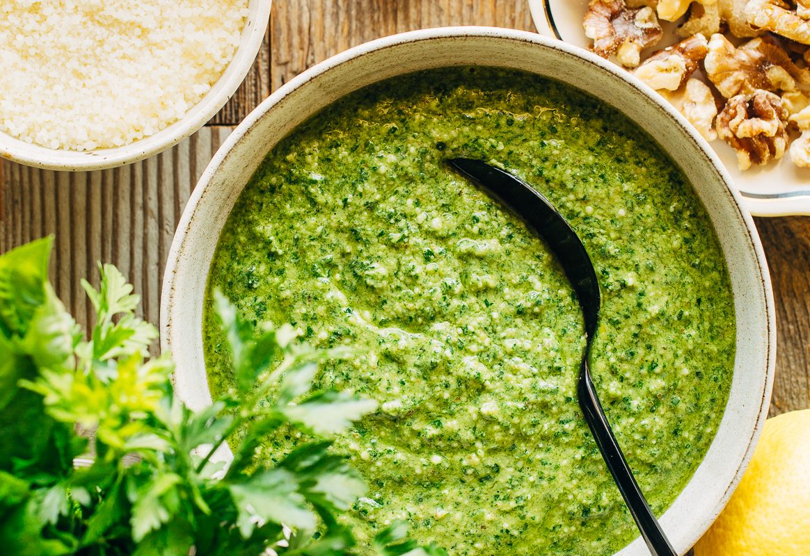 Walnut Pesto Recipe