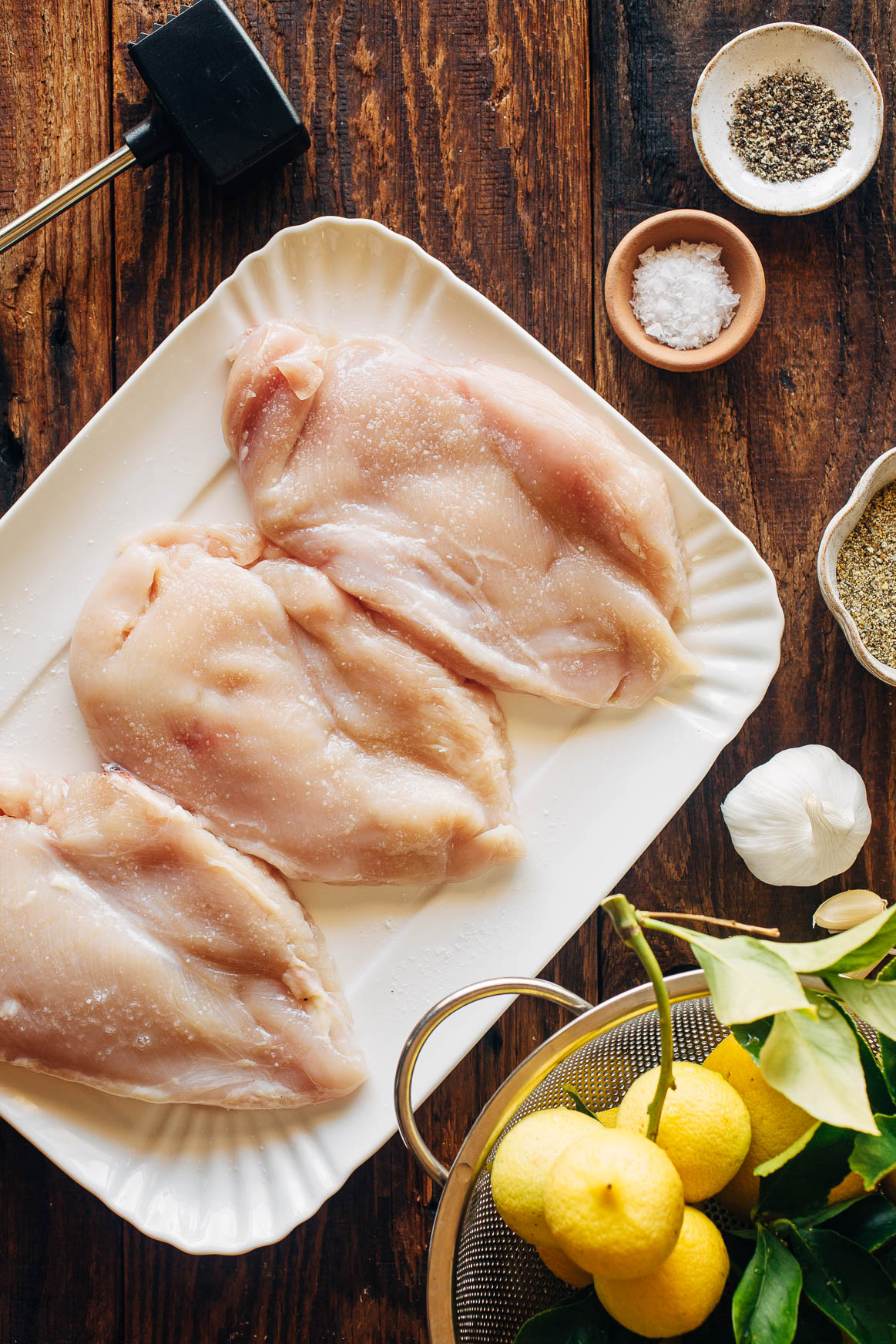 Pounded Chicken Breasts