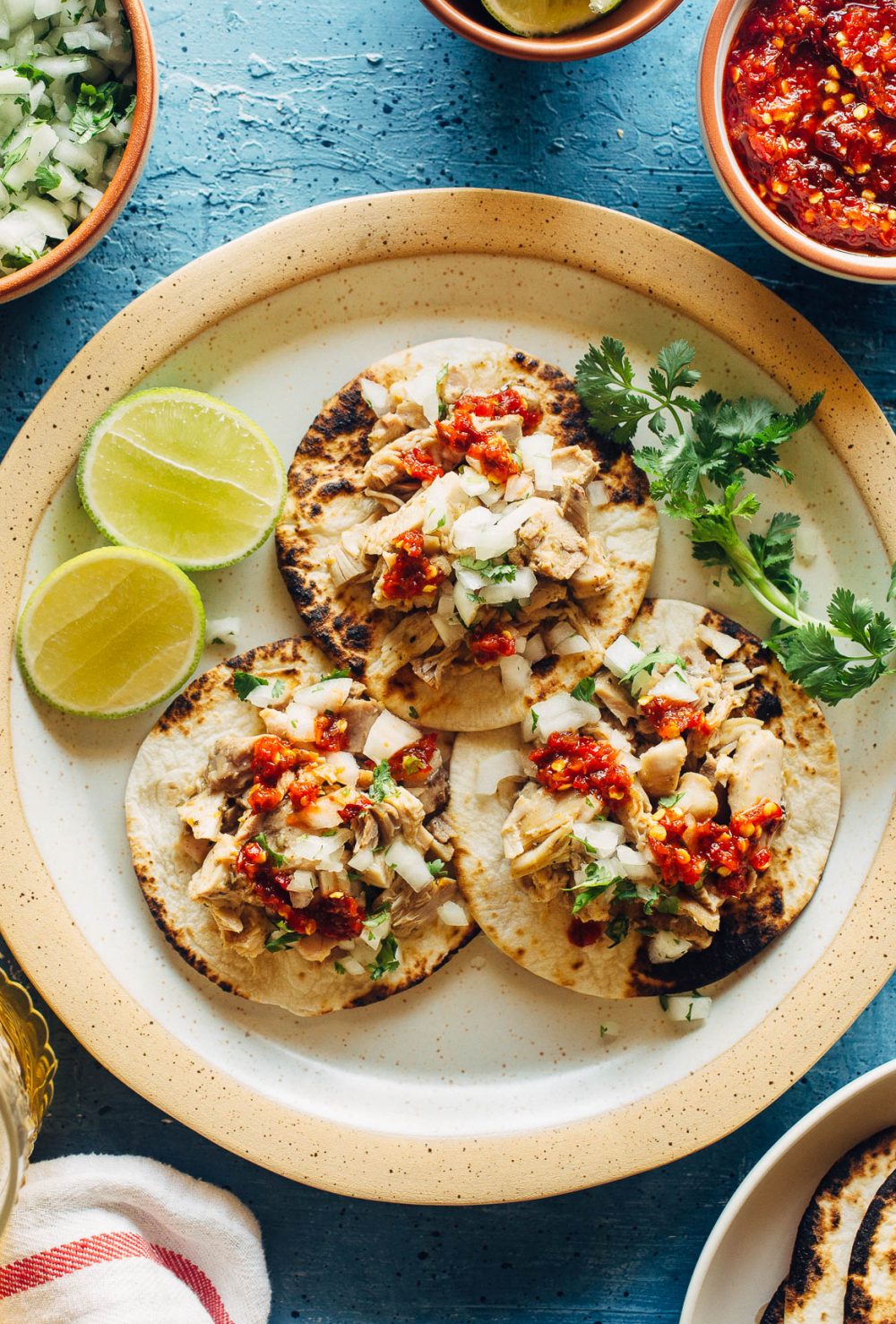 Instant Pot Chicken Tacos