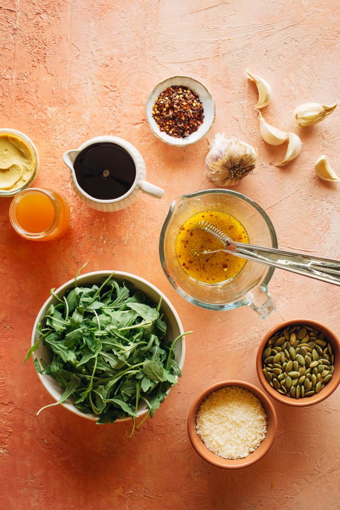 Making Apple Cider Vinaigrette