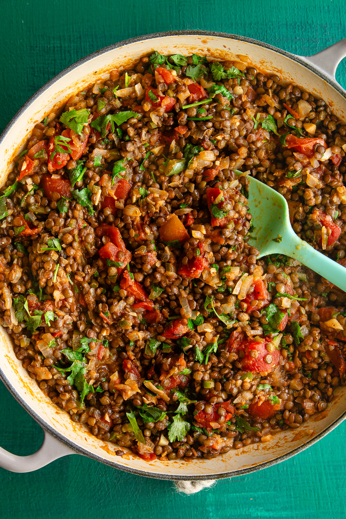 Stirring Lentil Salad