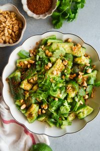 Smashed Cucumber Salad
