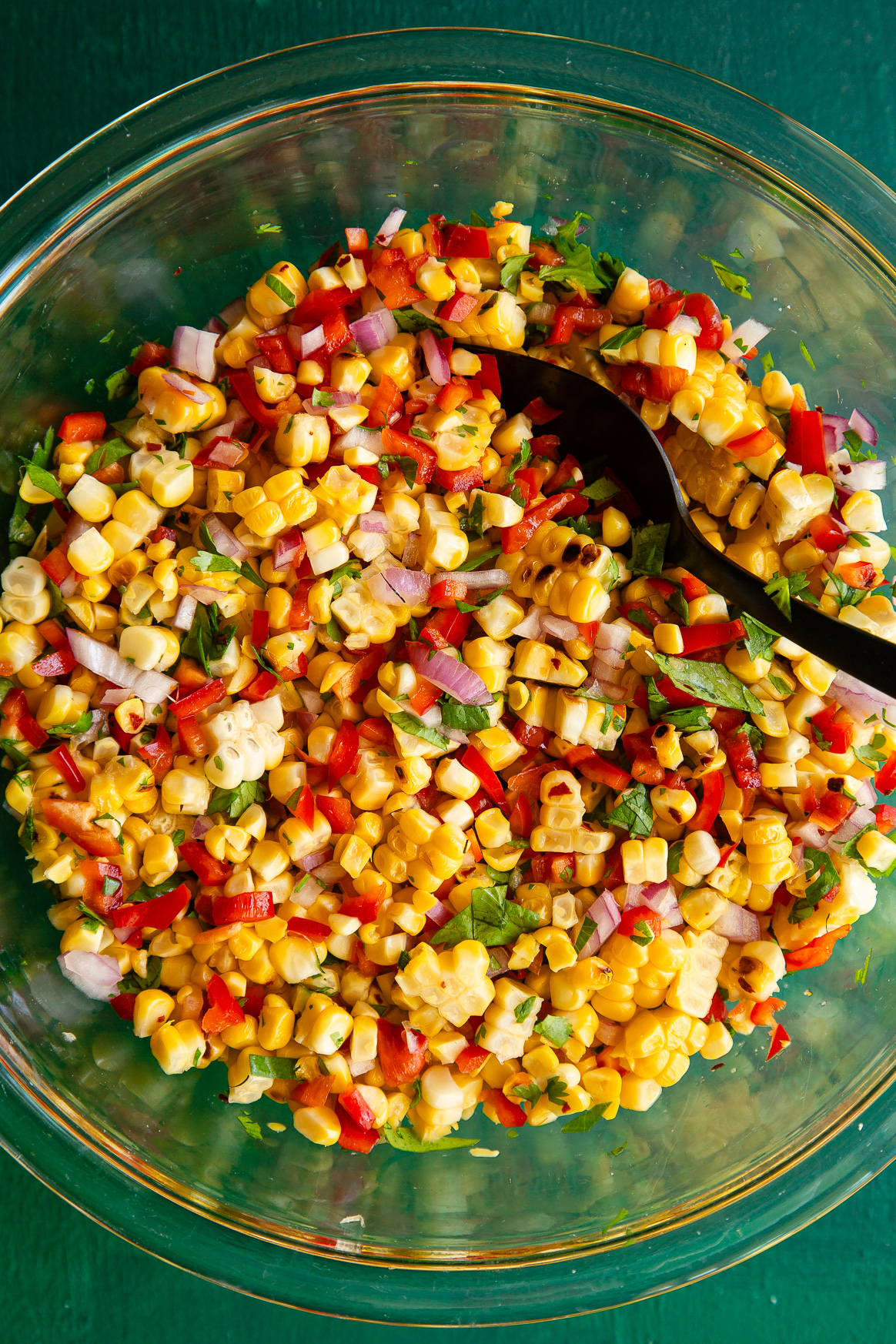 Grilled Corn Salad